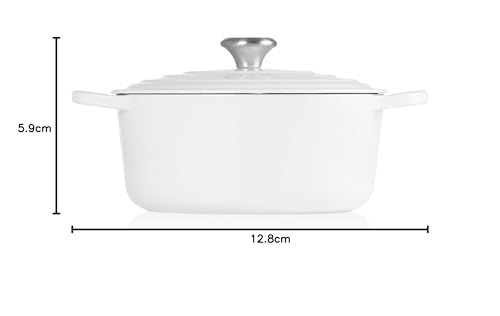Le Creuset Enameled Cast Iron Signature Round Dutch Oven, 5.5 qt., Cerise