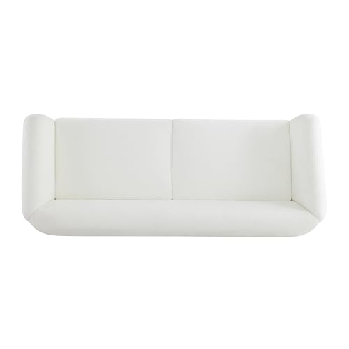 Christopher Knight Home Almab 82 Inches Sofa Couch, Cozy Boucle Upholstered 3-Seater Sofa, Wood Frame Couch, Comfy Couches for Living Room and Office