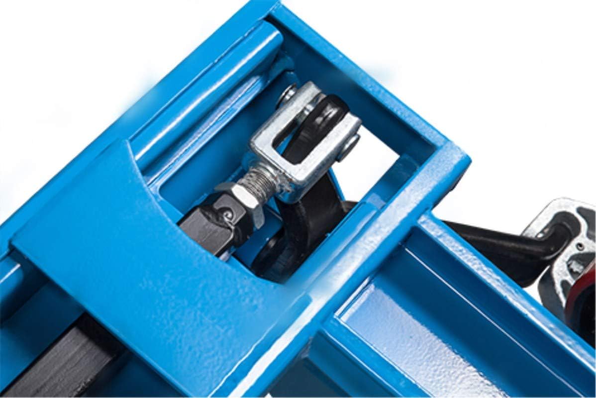 Narrow Fork Pallet Jack Truck M25N Hand Pallet Jack Manual Pallet Truck Narrow Fork 48"L x 21"W, 5500 lb Capacity