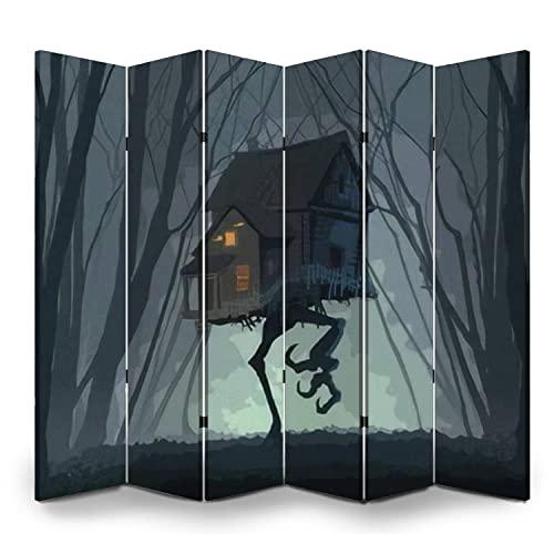 6 Panel Canvas Room Divider Screen The Monument Valley The Peaceful Life in The Mysterious Town is Canvas Privacy Partition Room Divider Wall Divider