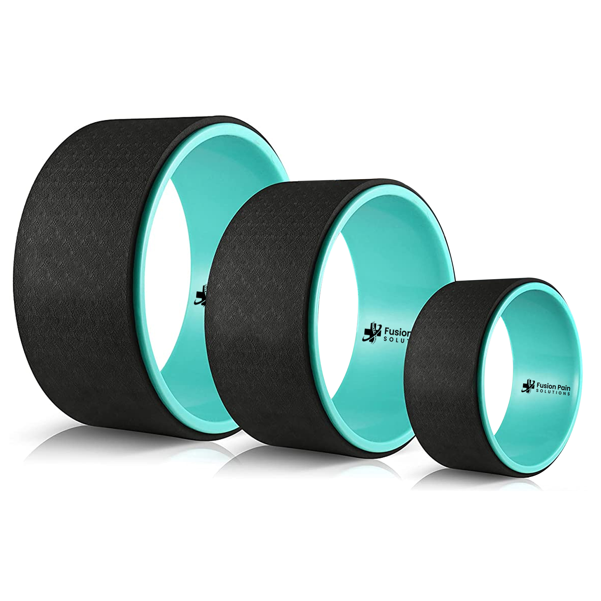Fusion Pain Solution Yoga Wheel Set -Set of 3