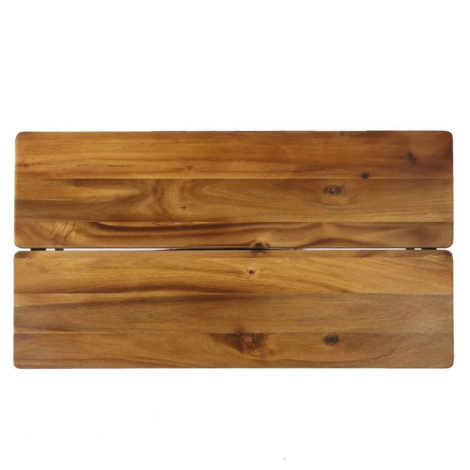 Noble House Eleanora Acacia Wood and Iron Coffee Table in Brown/Black