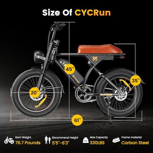 Electric Bike for Adults,Peak 1000W/1500W Motor,20/28MPH 55-150Mile ebikes for Adults with 10.4AH/13AH/26AH Battery