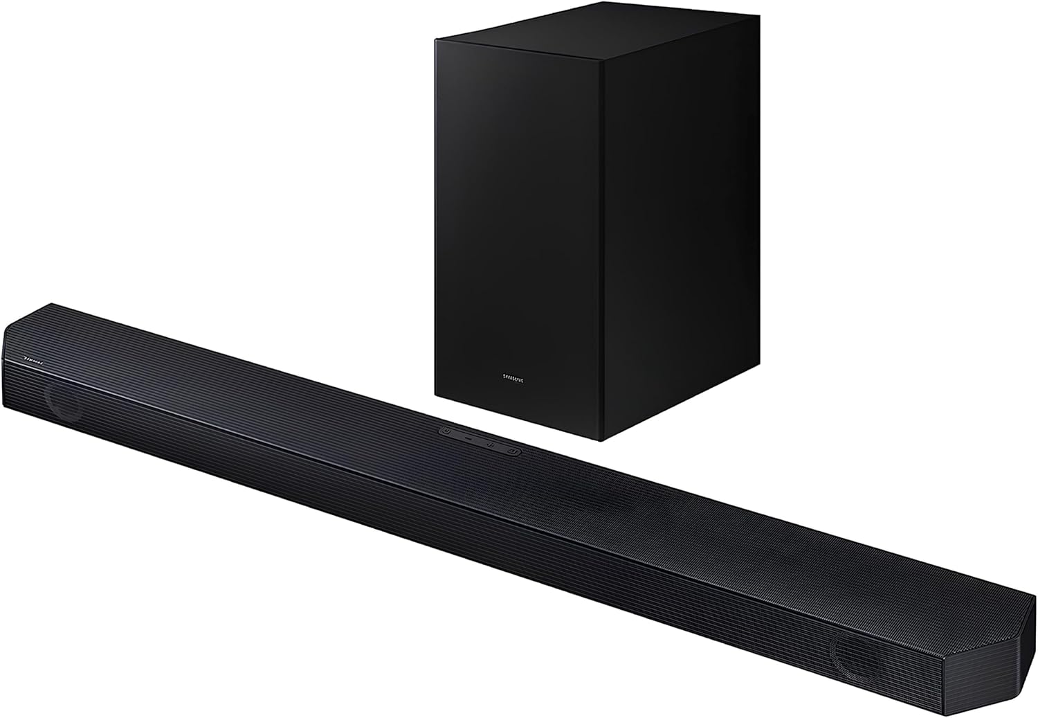SAMSUNG HW-Q60CC 3.1ch Soundbar with Dolby Audio, Q-Symphony, Adaptive Sound Lite, HDMI eARC, Game Mode, Bluetooth, Tap Sound