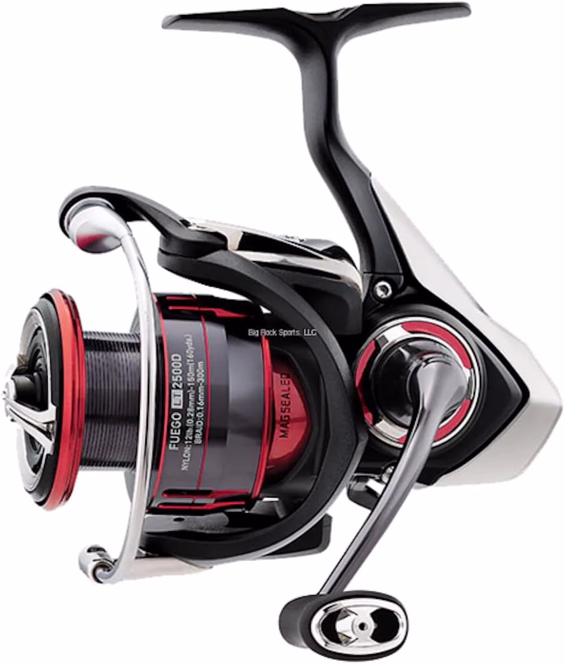 Daiwa Fuego LT Spinning Fishing Reel Gear Ratio 6.2:1 Drag 22 FGLT2500D-XH