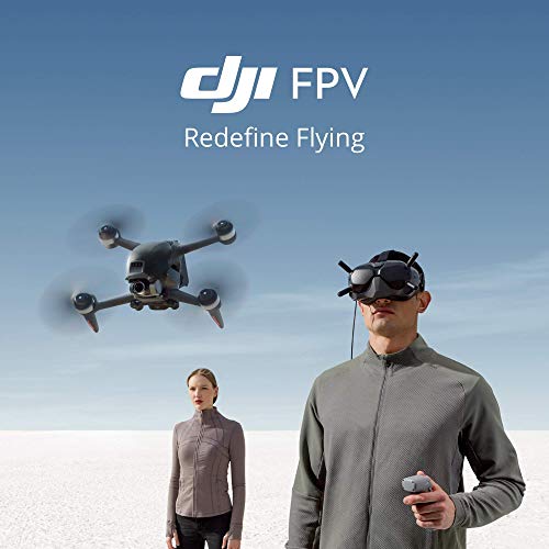 DJI FPV Drone Combo with Remote Controller and Goggles CP.FP.00000001.01 (Renewed)