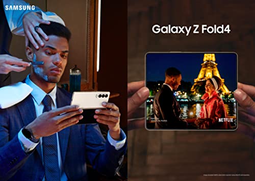 SAMSUNG Galaxy Z Fold 4 5G US Version, 512GB, Burgundy - Unlocked (Renewed)