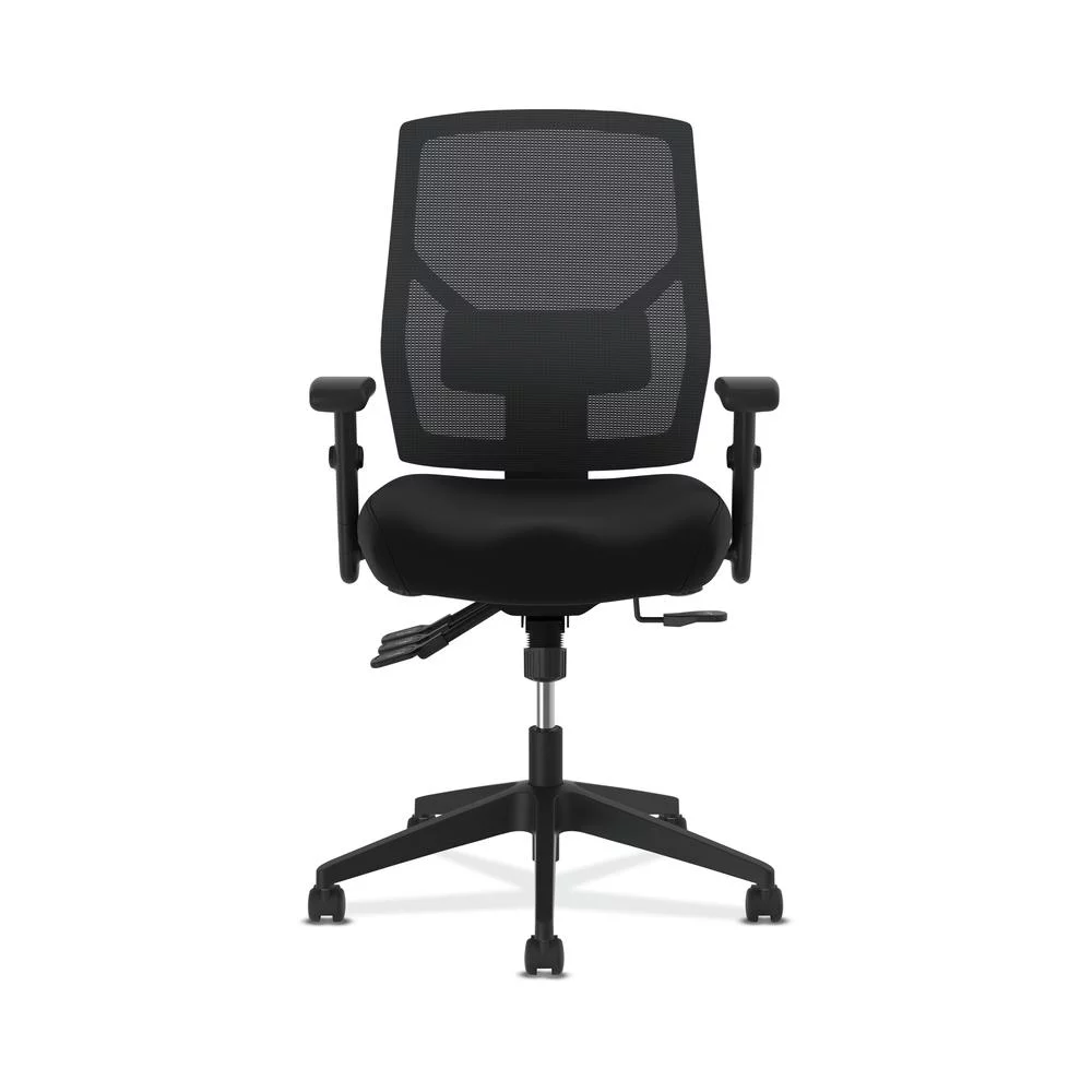 HON Crio Mesh/Bonded Leather High-Back Task Chair Black (BSXVL582SB11T)