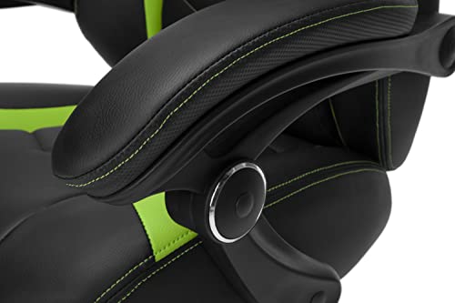 RESPAWN 110 Pro Gaming Chair - Gaming Chair with Footrest, Reclining Gaming Chair, Video Gaming Computer Desk Chair, Adjustable Desk Chair