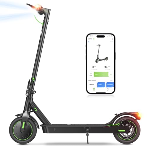isinwheel Electric Scooter 19-31 Miles Range,19/21MPH Top Speed