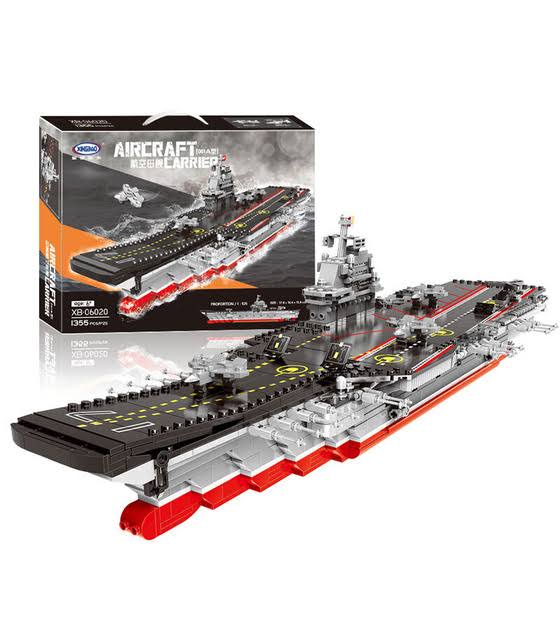 Xingbao 06020 Aircraft Carrier Building Bricks Toy Set
