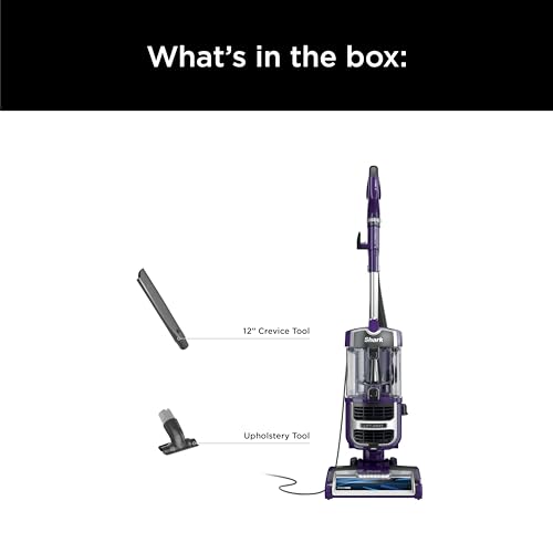Shark NV752 Rotator Powered Lift-Away TruePet Upright Vacuum with HEPA Filter, Large Dust Cup Capacity, LED Headlights, Upholstery Tool