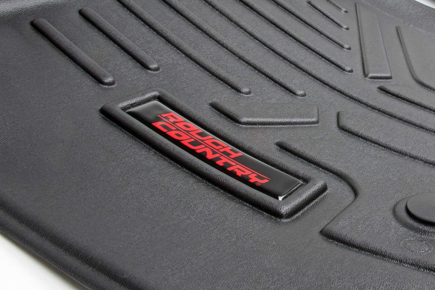 Rough Country Floor Liners (fits) 2012-2018 Ram Truck 1500 | Crew Cab/Mega Cab | Half Console | 1s/ 2nd Row | M-31313