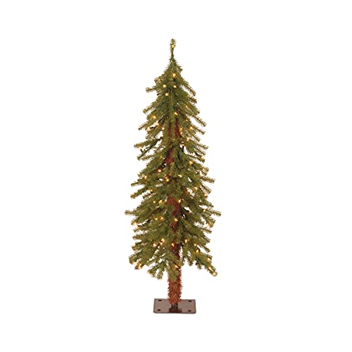 National Tree Company lit Artificial Christmas Tree Includes Pre-Strung White Lights and Stand