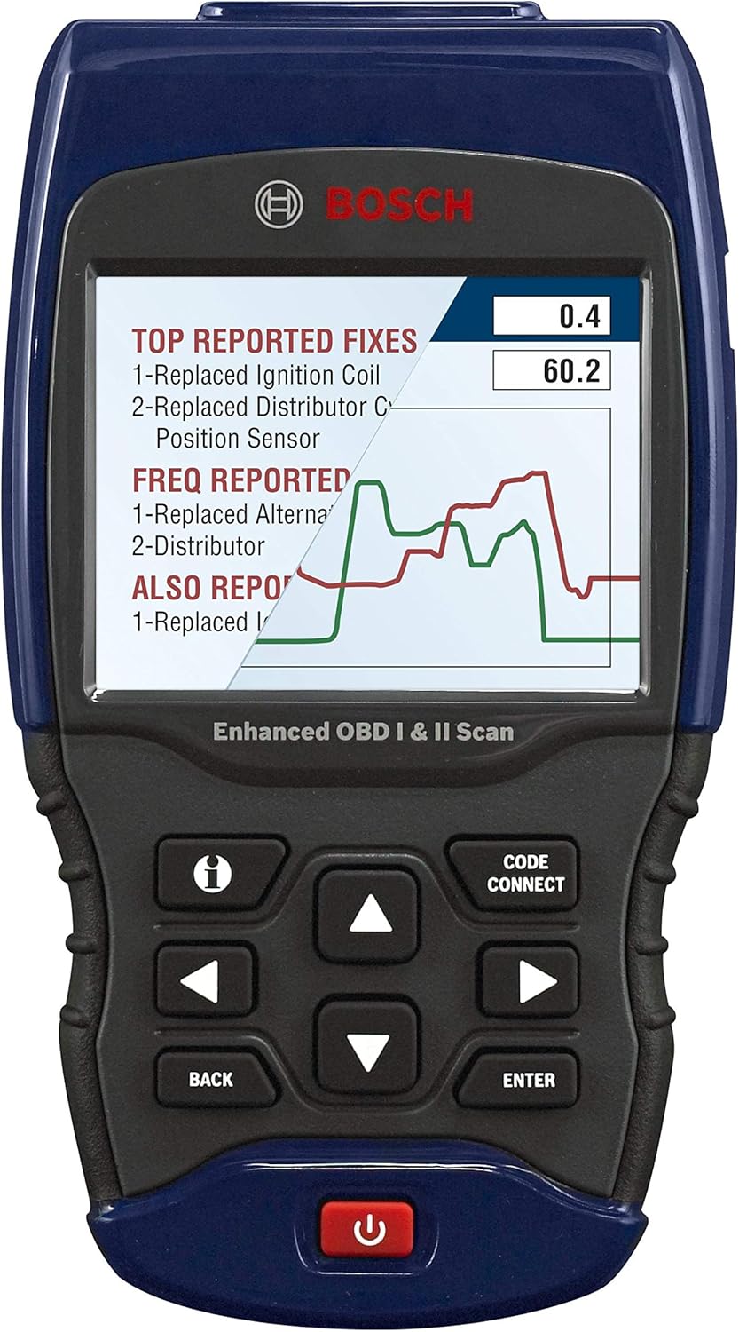 BOSCH Automotive Tools 1300 Scan Tool with Enhanced OBD II Capability, Model:OBD 1300