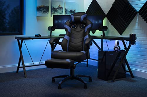 RESPAWN 110 Pro Gaming Chair - Gaming Chair with Footrest, Reclining Gaming Chair, Video Gaming Computer Desk Chair, Adjustable Desk Chair