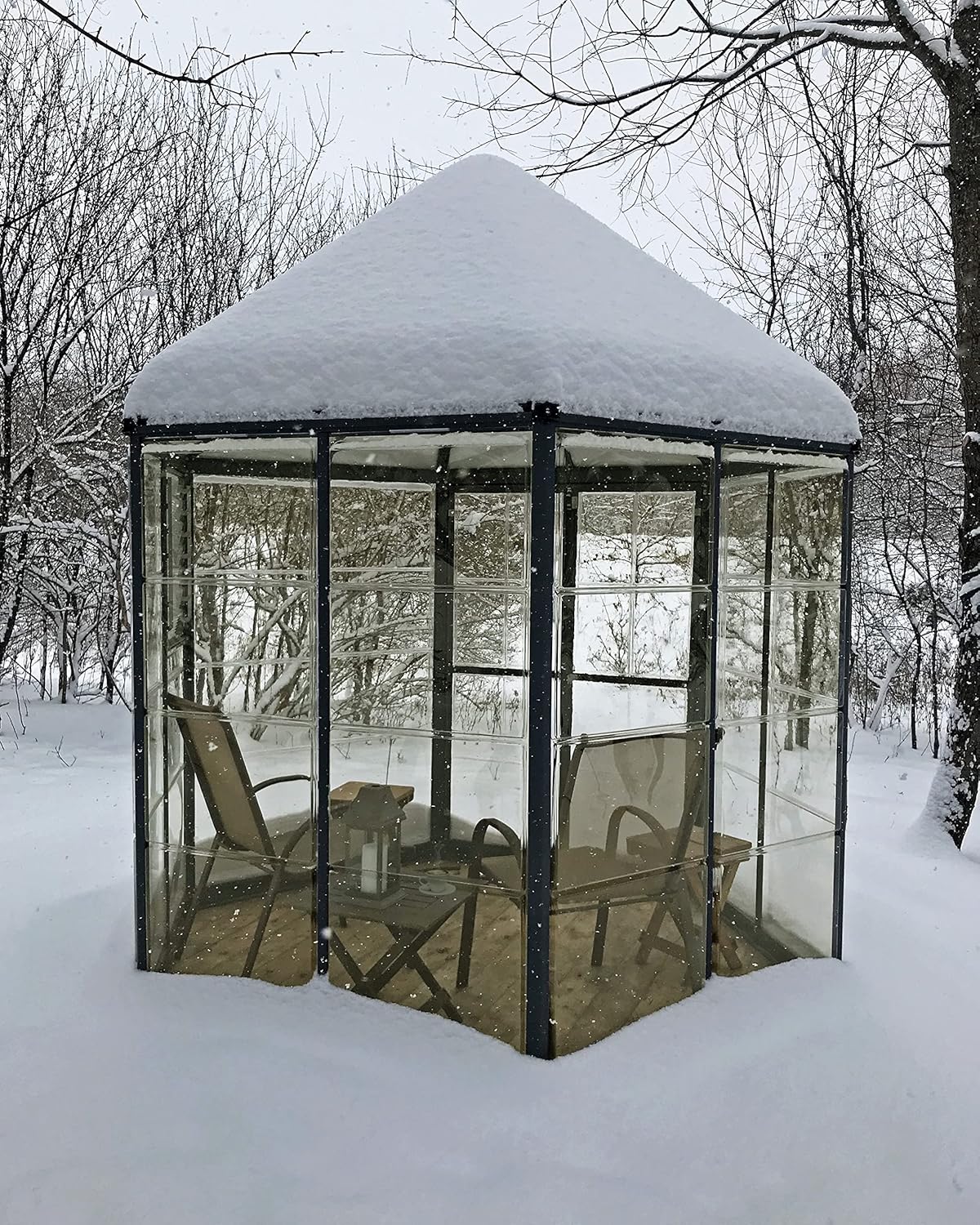 Palram - Canopia Oasis Greenhous - 7' x 8' x 9' - Gray