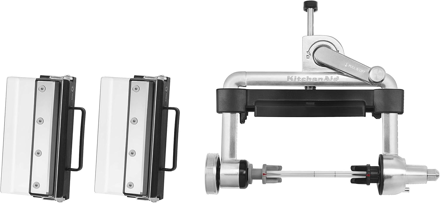 KitchenAid KSMSCA Vegetable Sheet Cutter, 1, Metallic (Renewed)