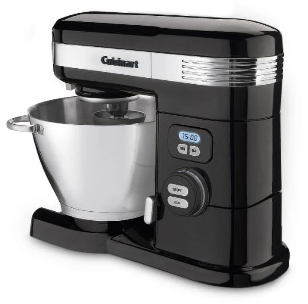 Cuisinart SM-55BK 5-1/2-Quart 12-Speed Stand Mixer, Black (Used)
