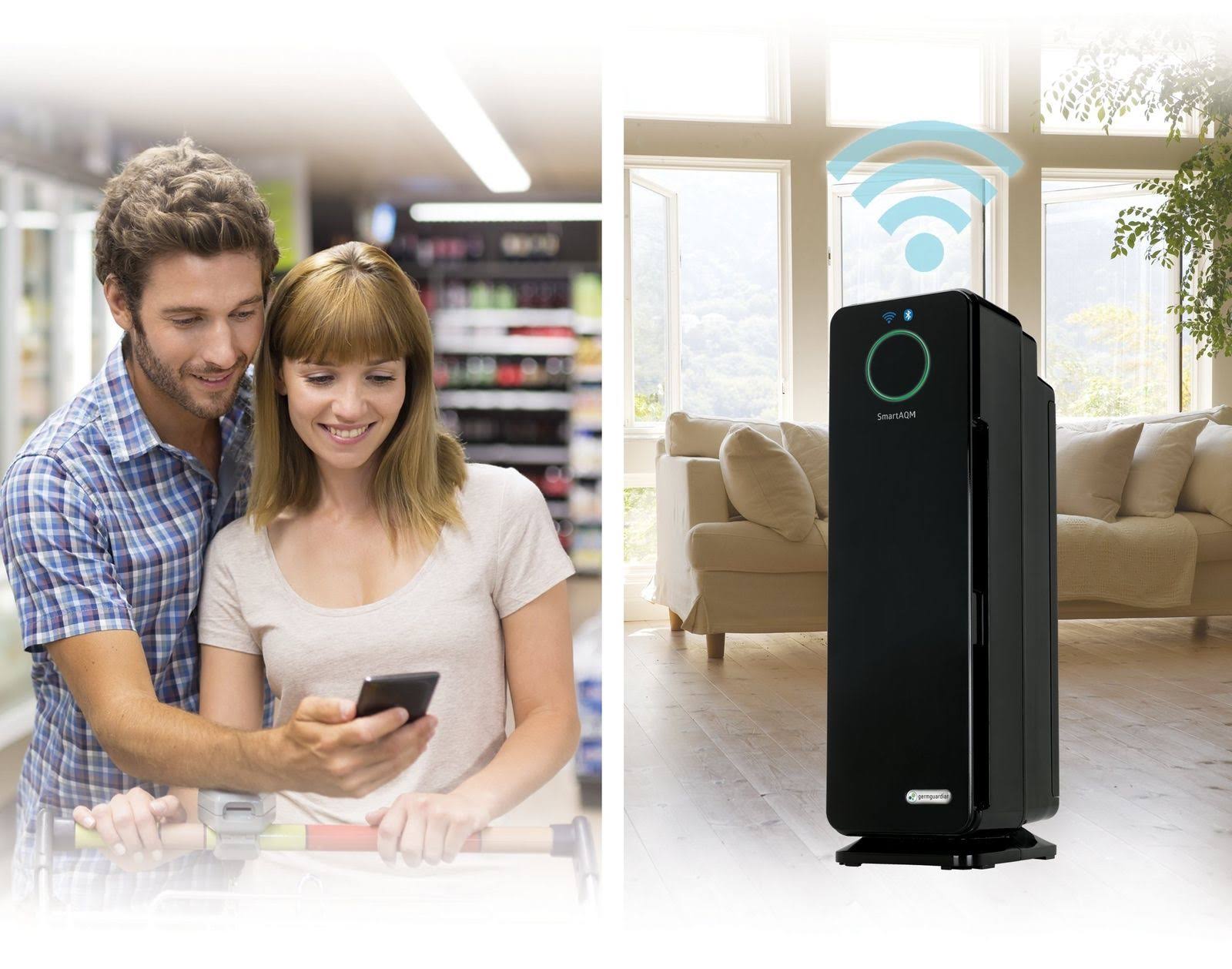 GermGuardian CDAP4500B True HEPA Tower Air Purifier - Black
