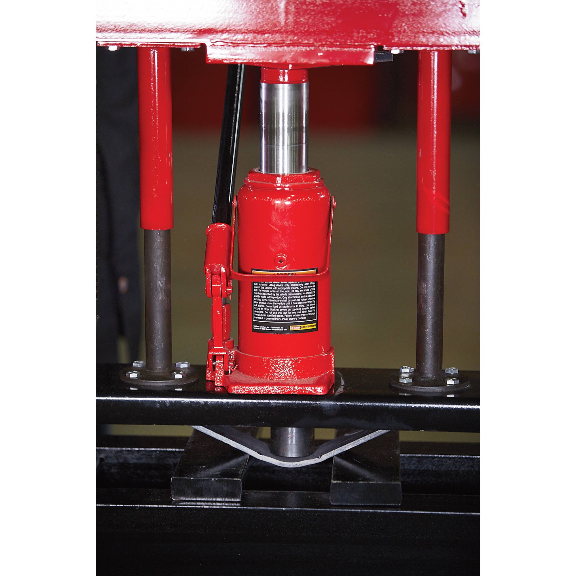 Strongway Hydraulic Shop Press - 20-Ton Capacity