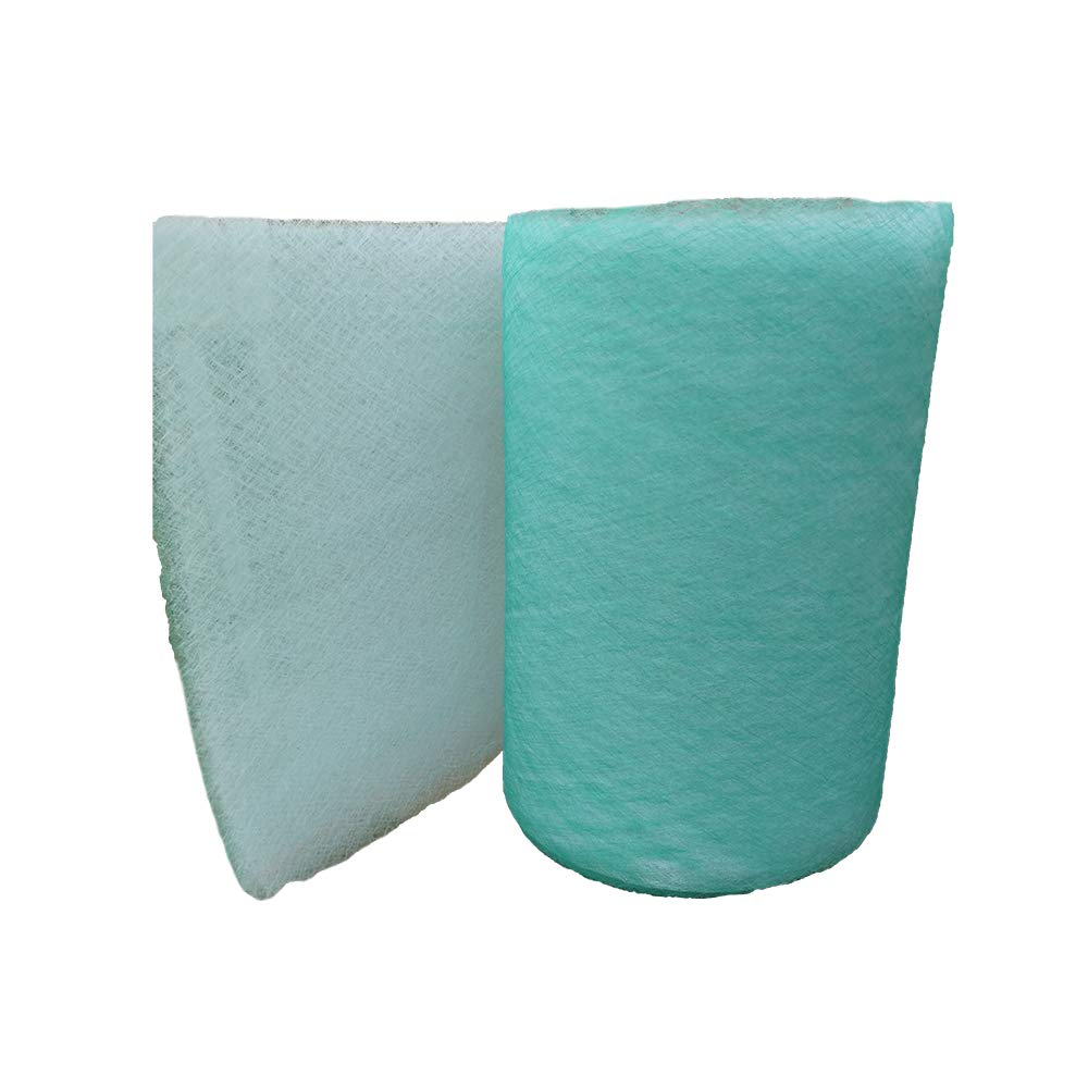 Paint Booth Exhaust Filter Roll, 25"x 300 ft, Spray Booth Filter, Fiberglass Paint Arrestor for Air Filter System(15 Gram)