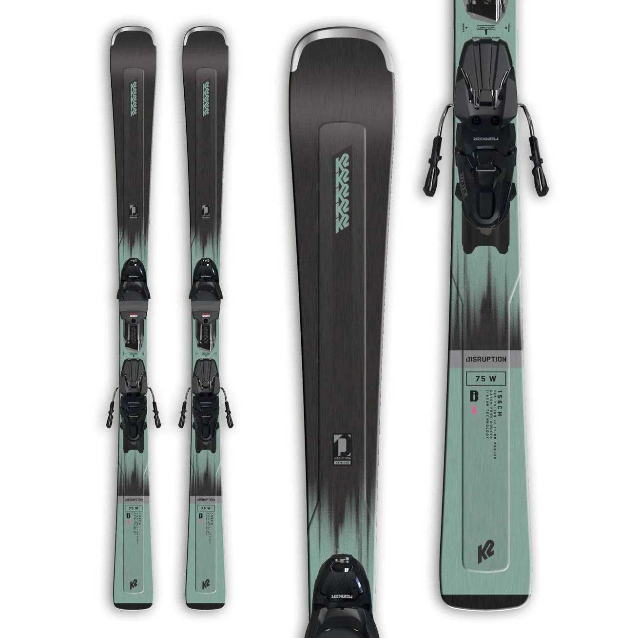 K2 Disruption 75W Womens Ski with Bindings 2024 - Sports Supplies Online Store