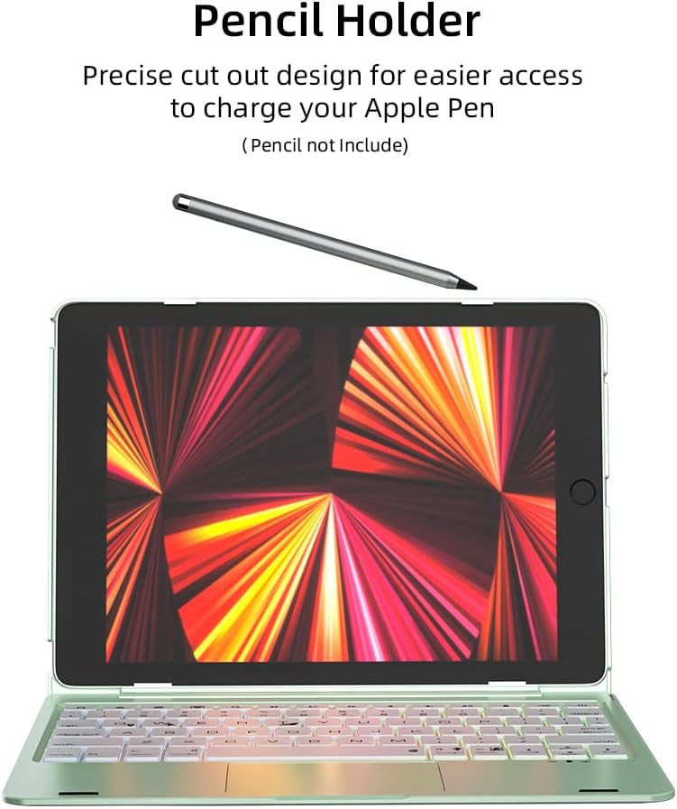 doqo Magnetic Keyboard Case for iPad Air 5th Generation(2022)/iPad Air 4th Generation(2020), iPad Pro 11 2018/2020/2021