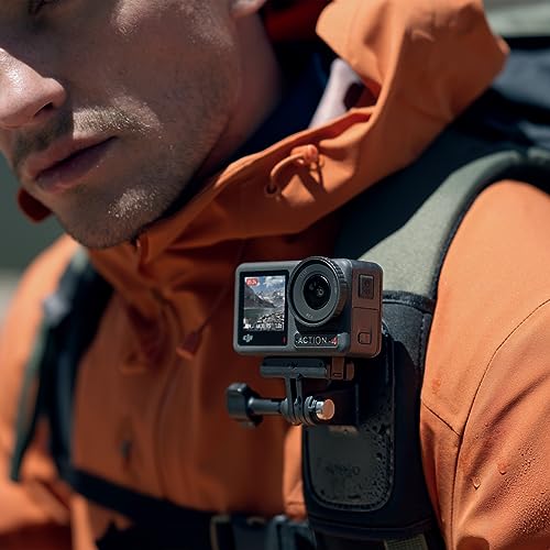 DJI Osmo Action 4 Standard Combo, 4K/120fps Waterproof Action Camera with a 1/1.3-Inch Sensor, Stunning Low-Light Imaging