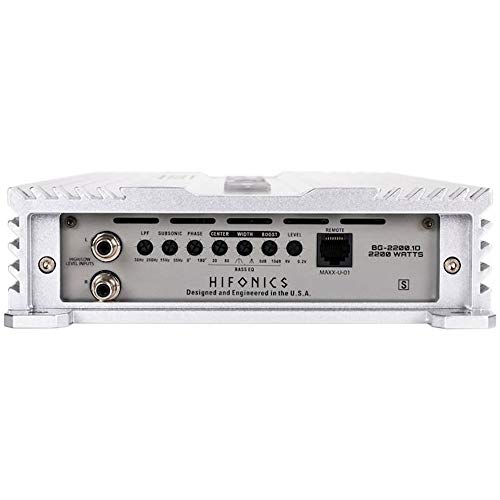 Hifonics Brutus BG-2200.1D 2200 Watt Mono Block Amplifier