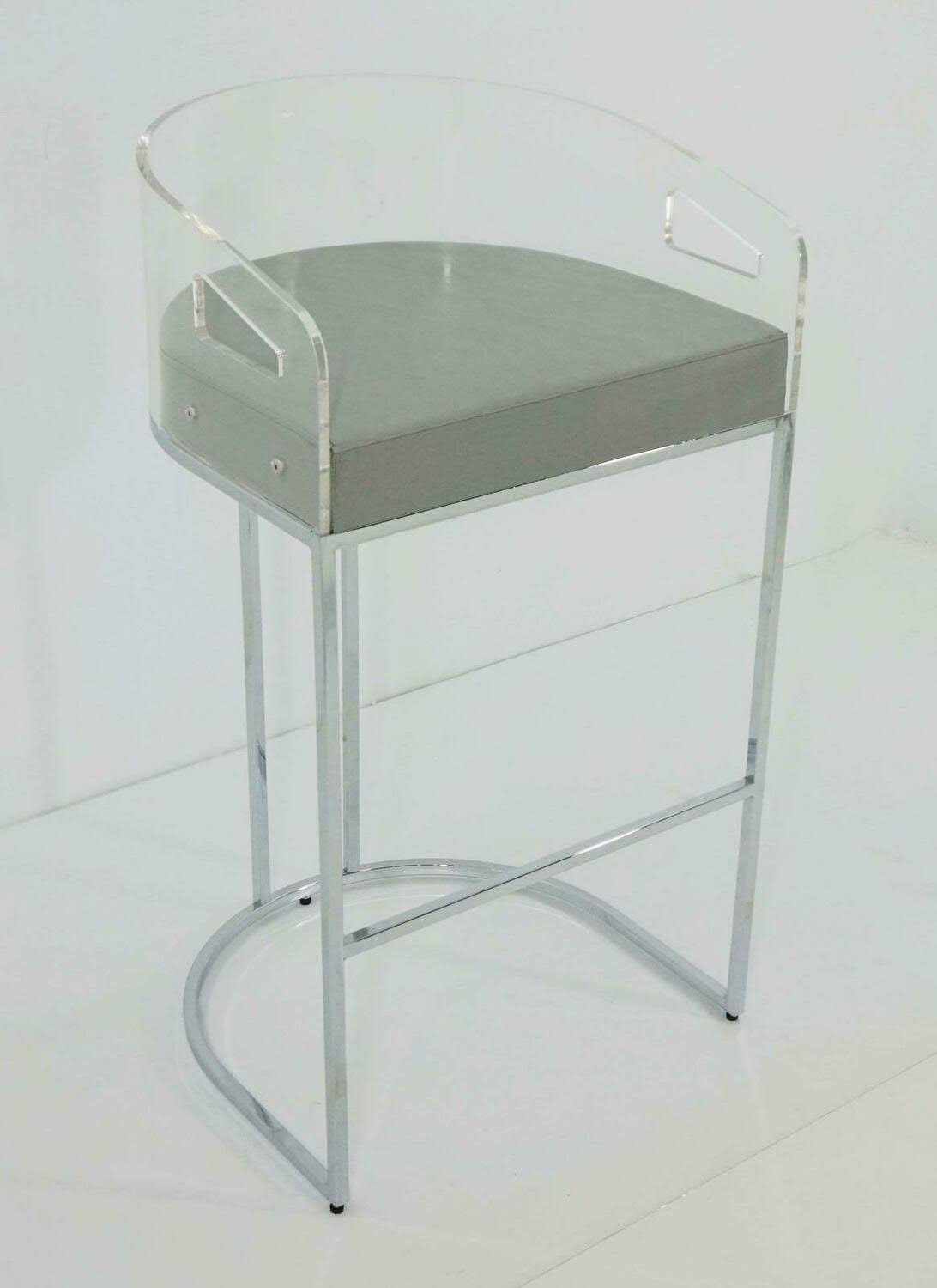 Coaster Furniture 183406 Grey Bar Stool Set of 2