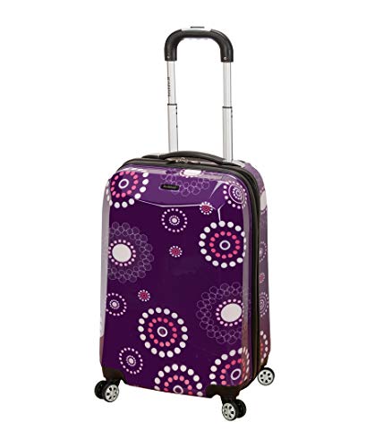 Rockland Vision Hardside Spinner Wheel Luggage, Pucci, Carry-On 20-Inch