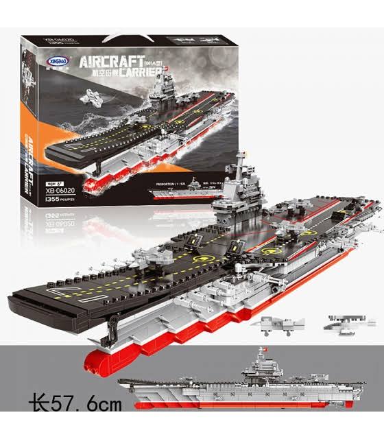 Xingbao 06020 Aircraft Carrier Building Bricks Toy Set