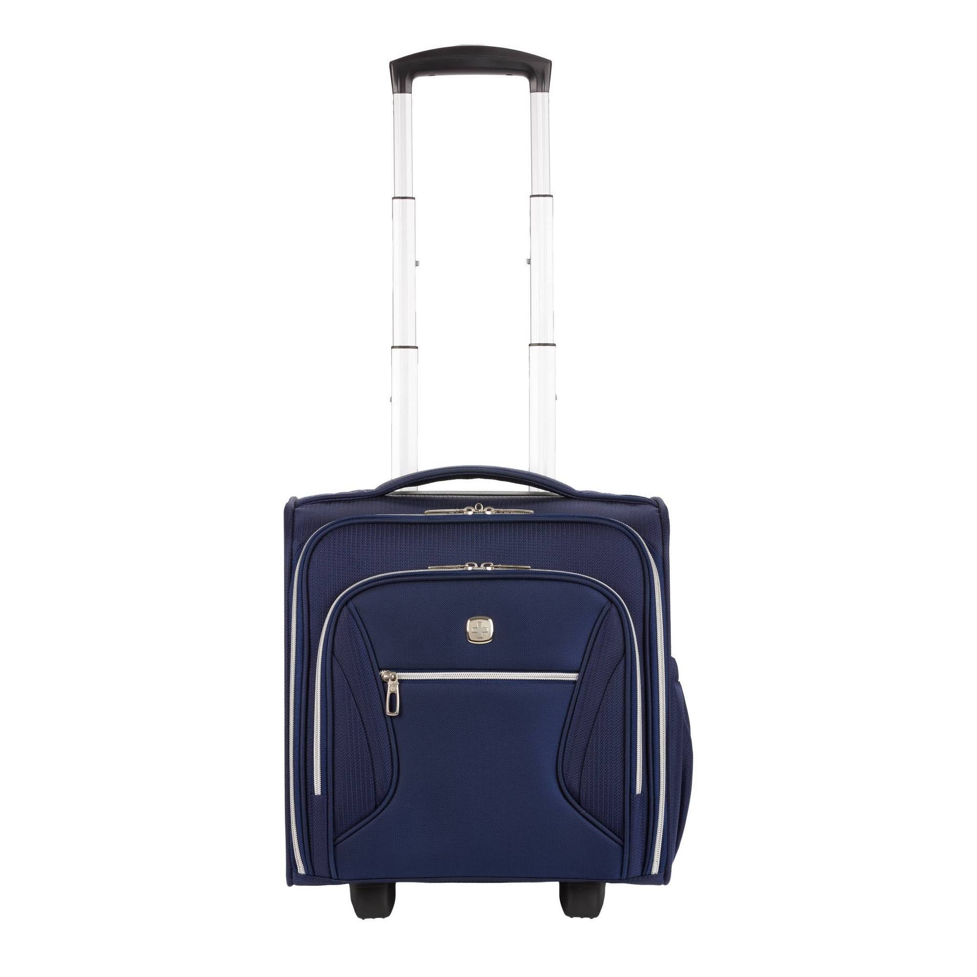 Swissgear 16x22 Checklite Underseat Carry on Suitcase - Navy, Blue