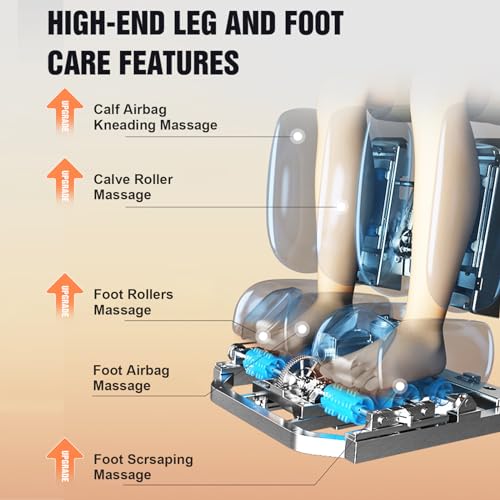 2024 A688 Heaven Duet Massage Chair-4D & 3D Dual-Mechanism Zero Gravity Recliner with Yoga Stretch and Electric Automatic Footrest Extension-Full