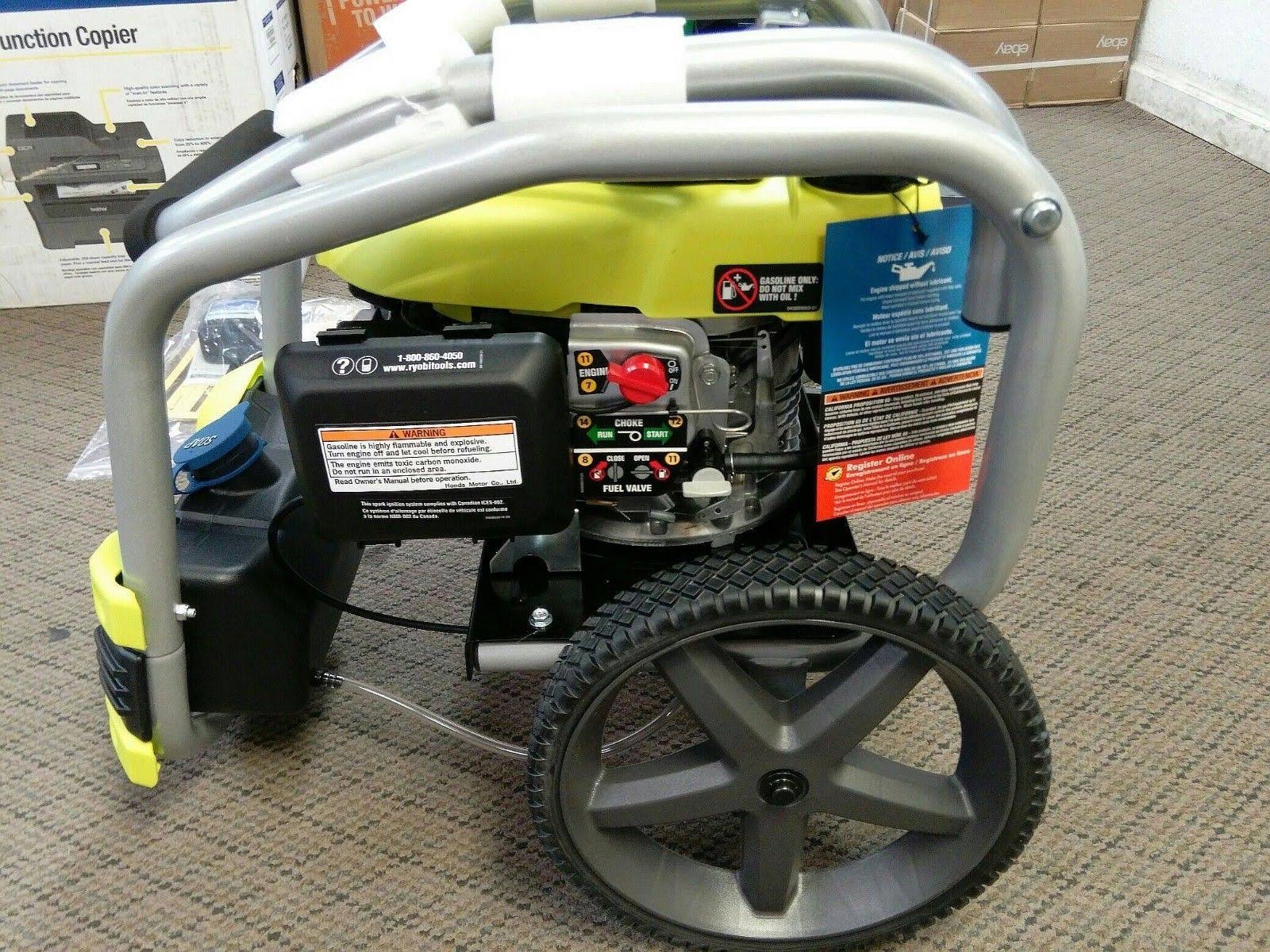 Ryobi 3100-PSI 2.5-GPM Honda Gas Pressure Washer with Idle Down
