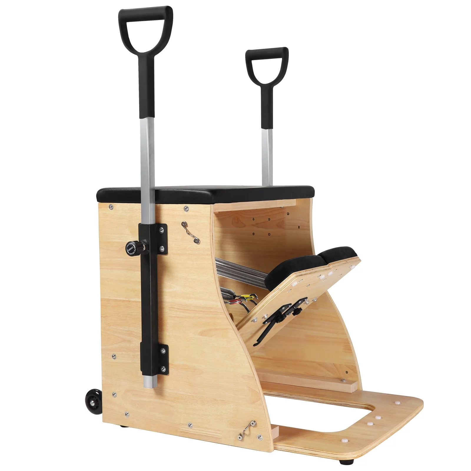 Pilates Chair, Pilates Reformer Machine for Home, Stability Pilates Pro Chair Equipment, Yoga Pilates Fitness Trainer - Radiant Selections