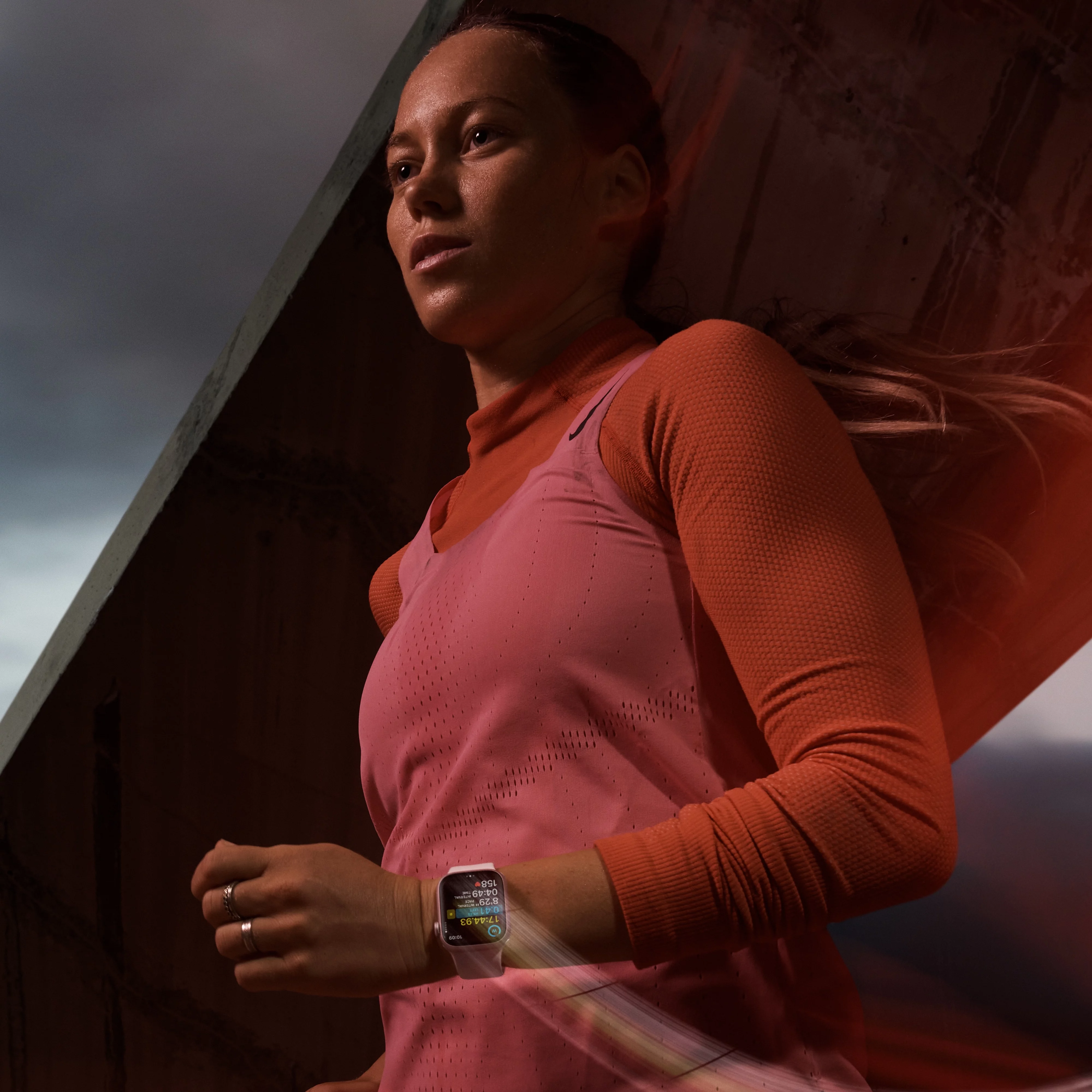 Apple Watch Series 9 GPS + Cellular 45mm Midnight Aluminum Case with Midnight Sport Band - M/L. Fitness Tracker, ECG Apps, Always-On Retina Display