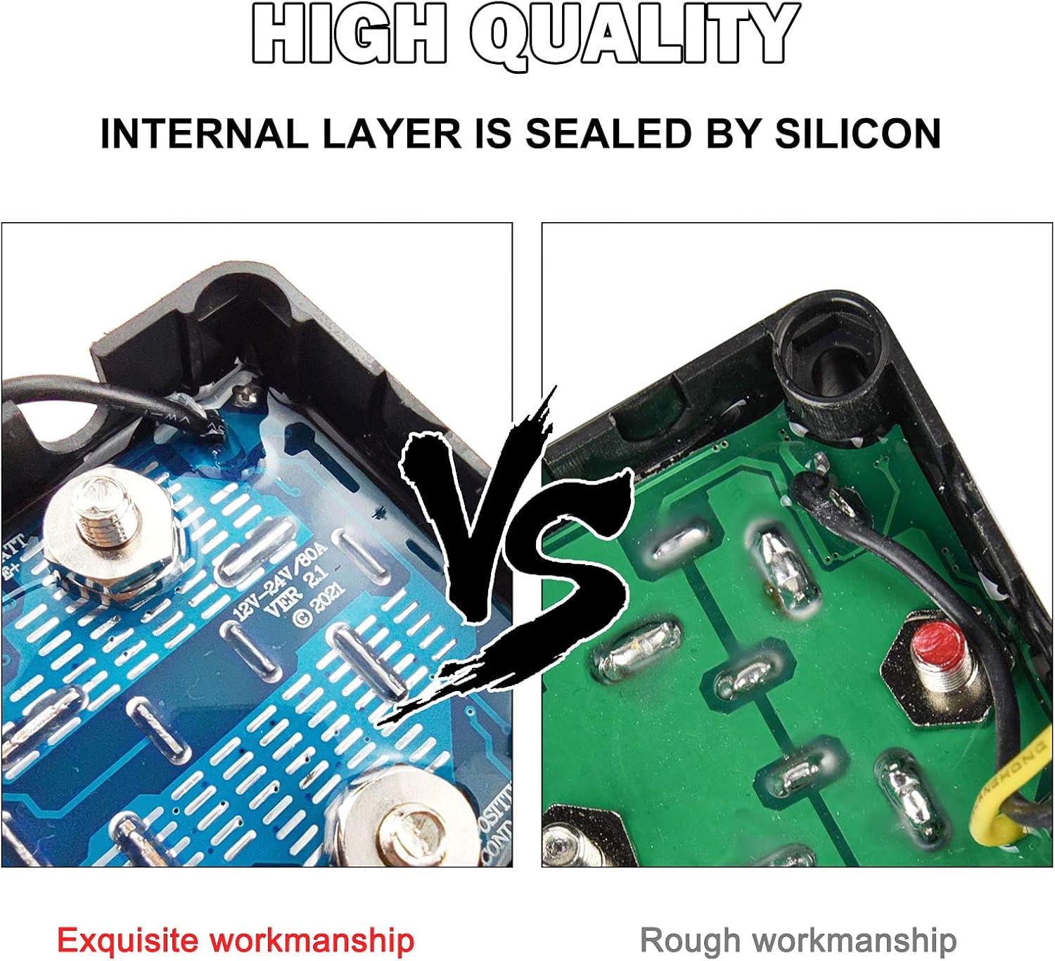 Dual Battery Isolator 12V 140Amp, Voltage Sensitive Relay VSR