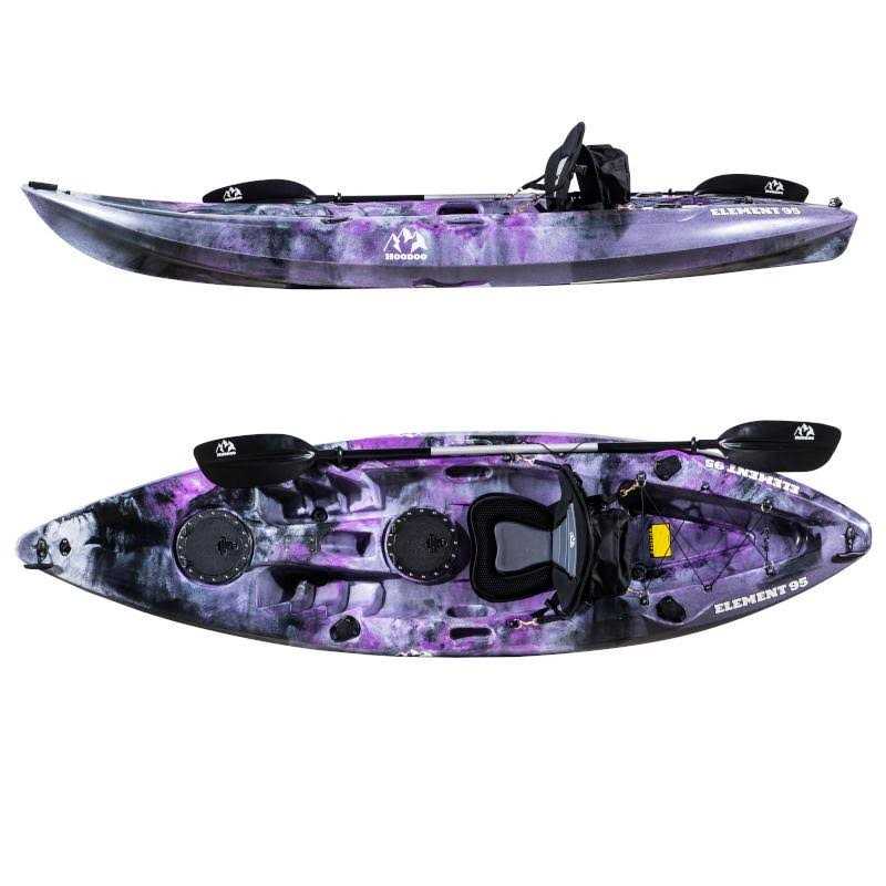 Hoodoo Element 95 Sit-On-Top Fishing and Recreation Kayak - Sports Supplies Online Store