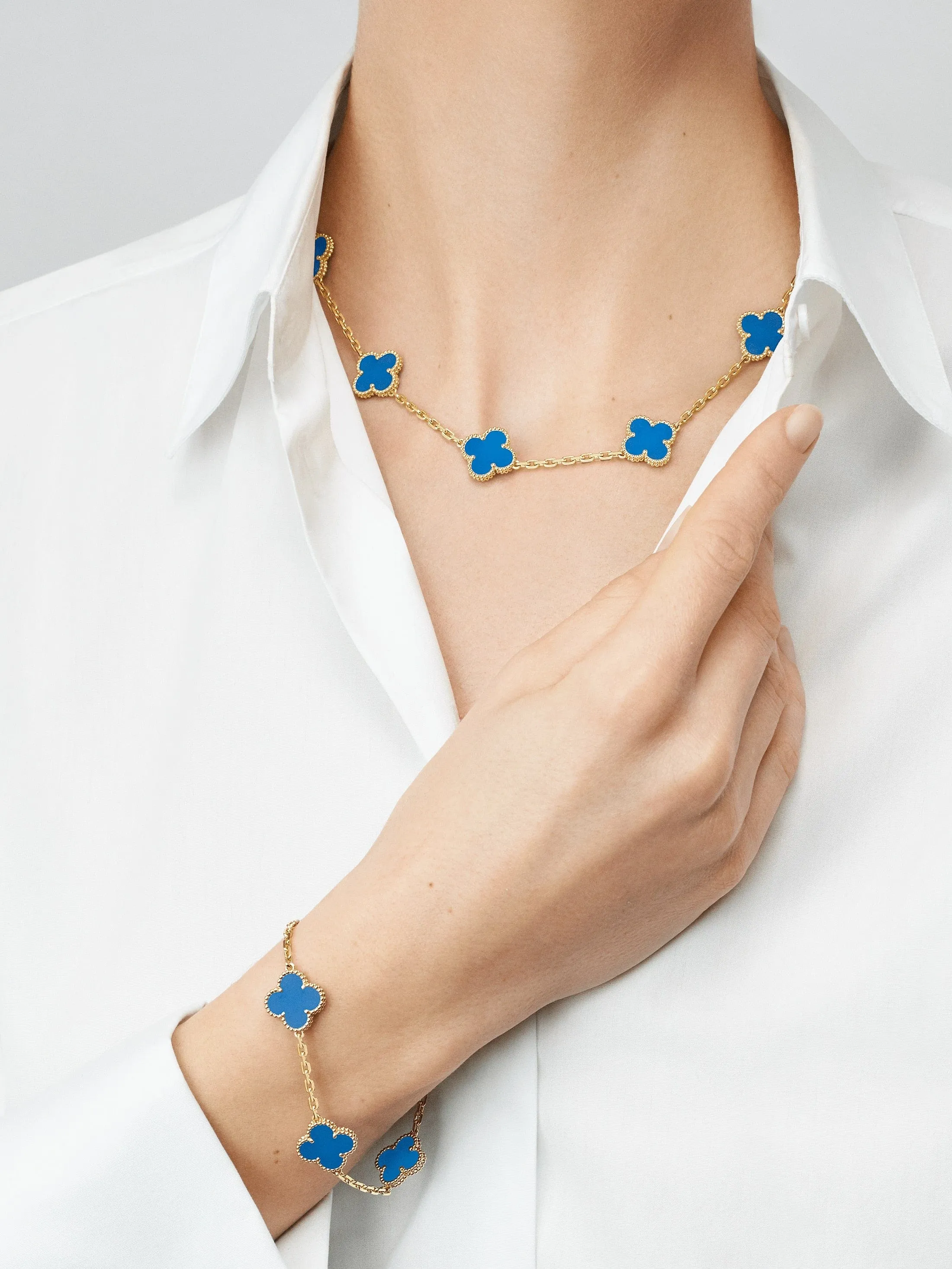 Inspired VA Vintage Alhambra Clover Leaf Bracelet