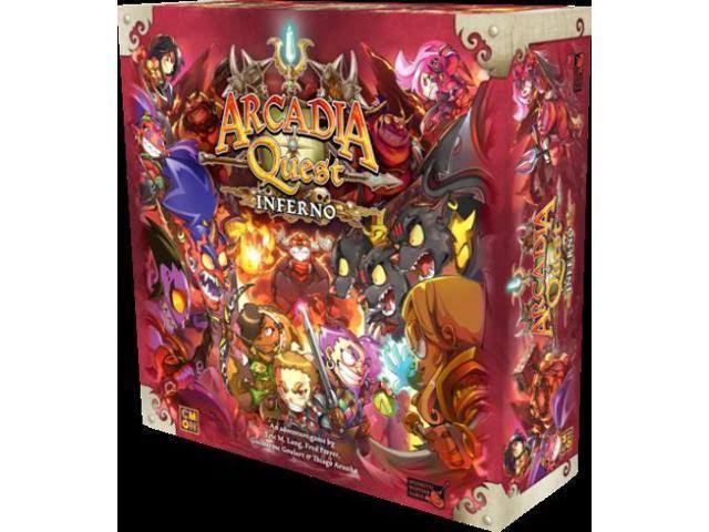 CMON Arcadia Quest Inferno Board Game