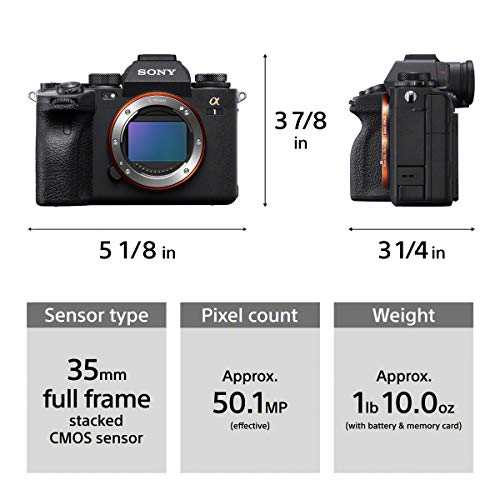 Sony Alpha 1 Full-frame Interchangeable Lens Mirrorless Camera (Renewed)