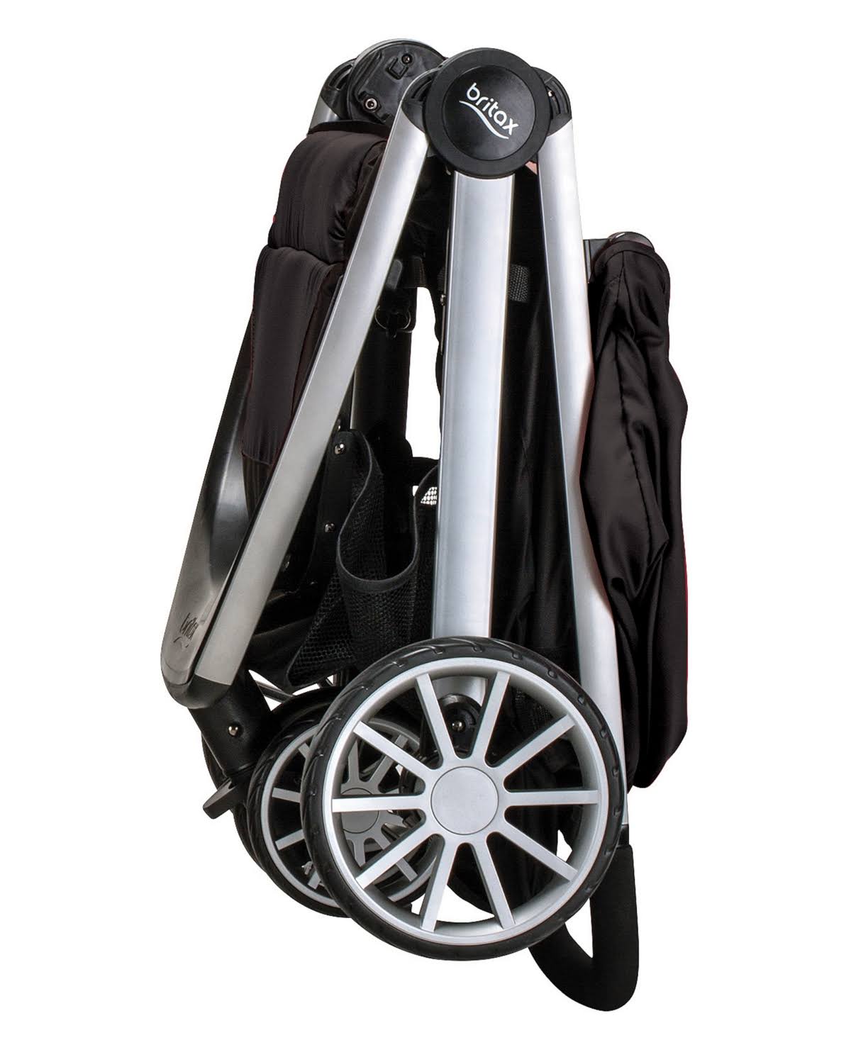 Britax B-Lively Lightweight Stroller - Up to 55 Pounds - Car Seat Compatible - UV 50+ Canopy - Easy Fold, Dove