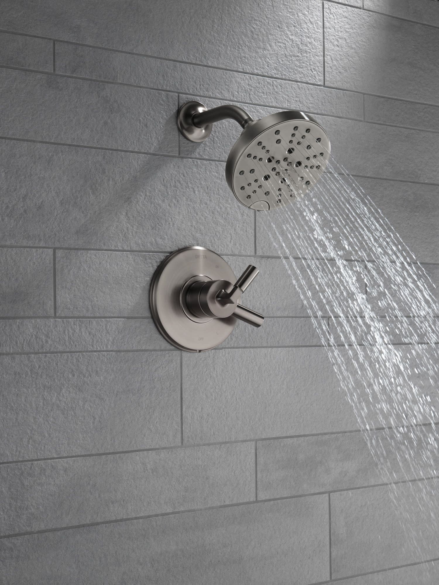 Delta T17248 Bowery Monitor 17 Series Dual Function Pressure Balanced Shower Only - Nickel