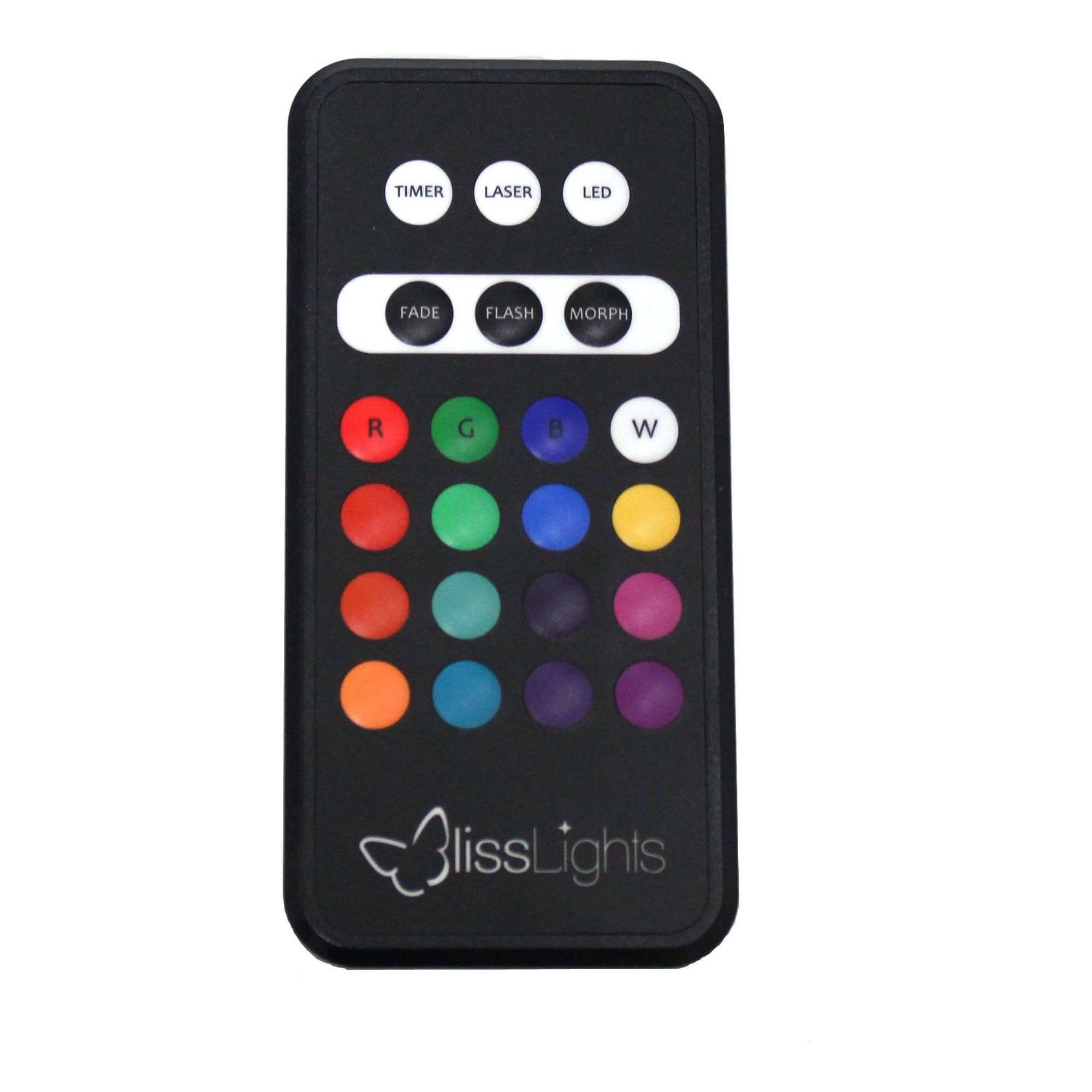 BlissLights Green Laser with 16 Color LED Projector