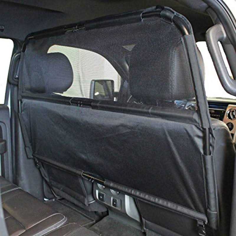 Bushwhacker Deluxe Dog Barrier 56 Wide Ideal for Trucks Large SUVs - Pet Supplies online store