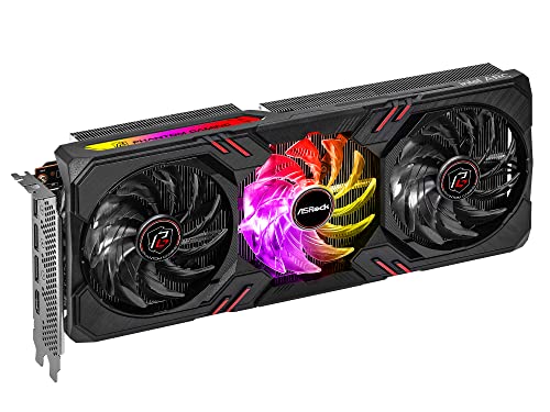 ASRock Intel ARC A380 Challenger ITX 6GB OC GDDR6 96-bit DisplayPort HDMI 0dB Silent Cooling 2250 MHz 7680 x 4320 PCI Express4.0 Graphics Card 500W