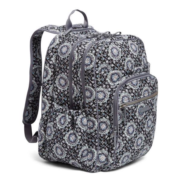 Vera Bradley Iconic XL Campus Backpack, Gray