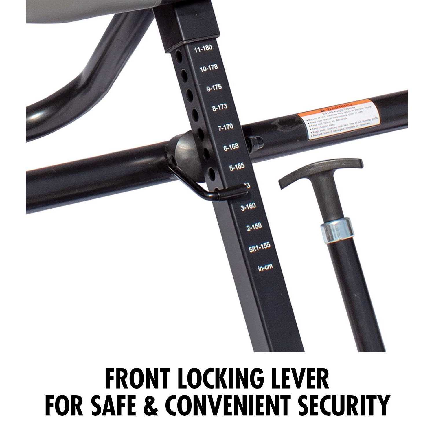 Health Gear Deluxe Heat and Vibration Massage Inversion Table - Sports Supplies Online Store